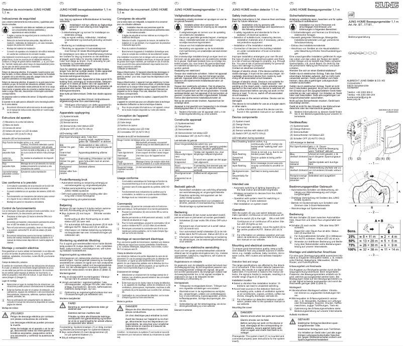 First page image of the manual for BTAL17181WU
