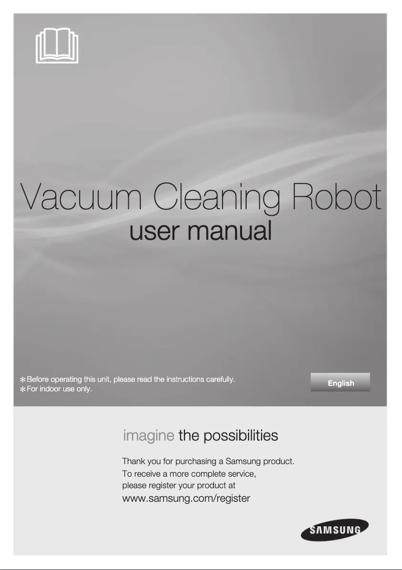 First page image of the manual for SR8930