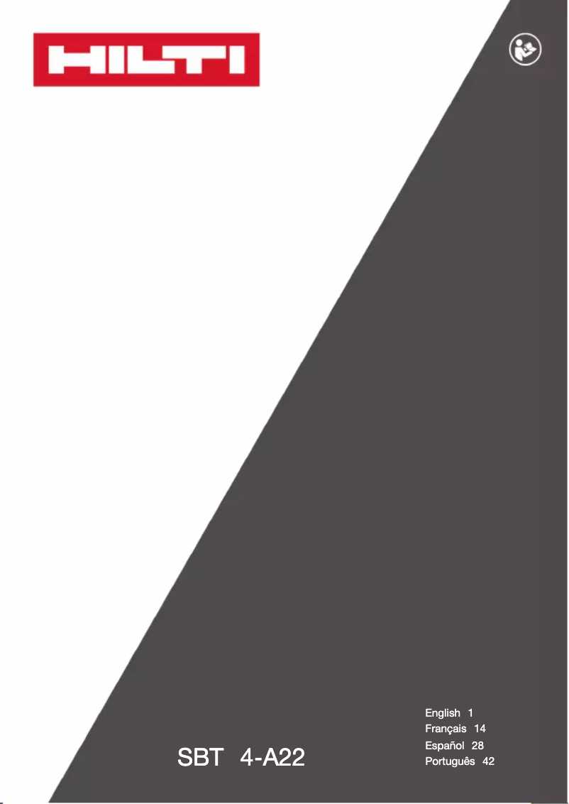 First page image of the manual for SF BT