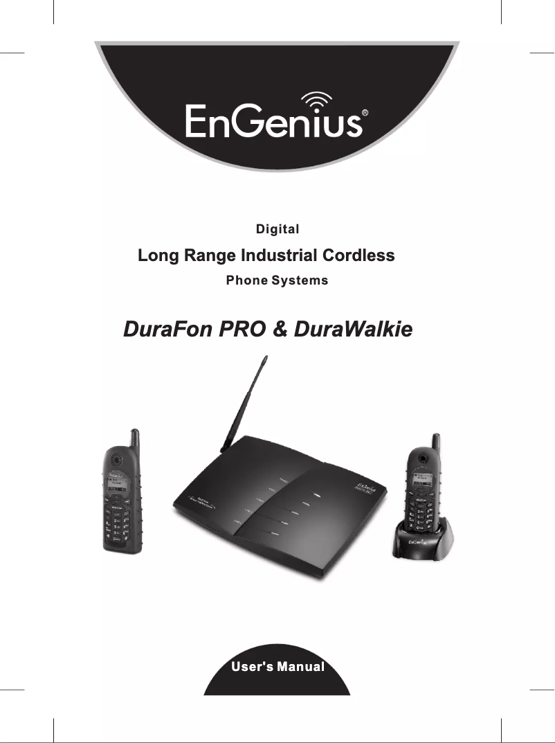 Page 1 of the manual User Manual EnGenius DuraFon PRO