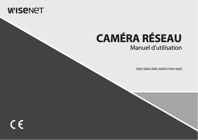 Page 1 of the manual User Manual Hanwha XNV-6085