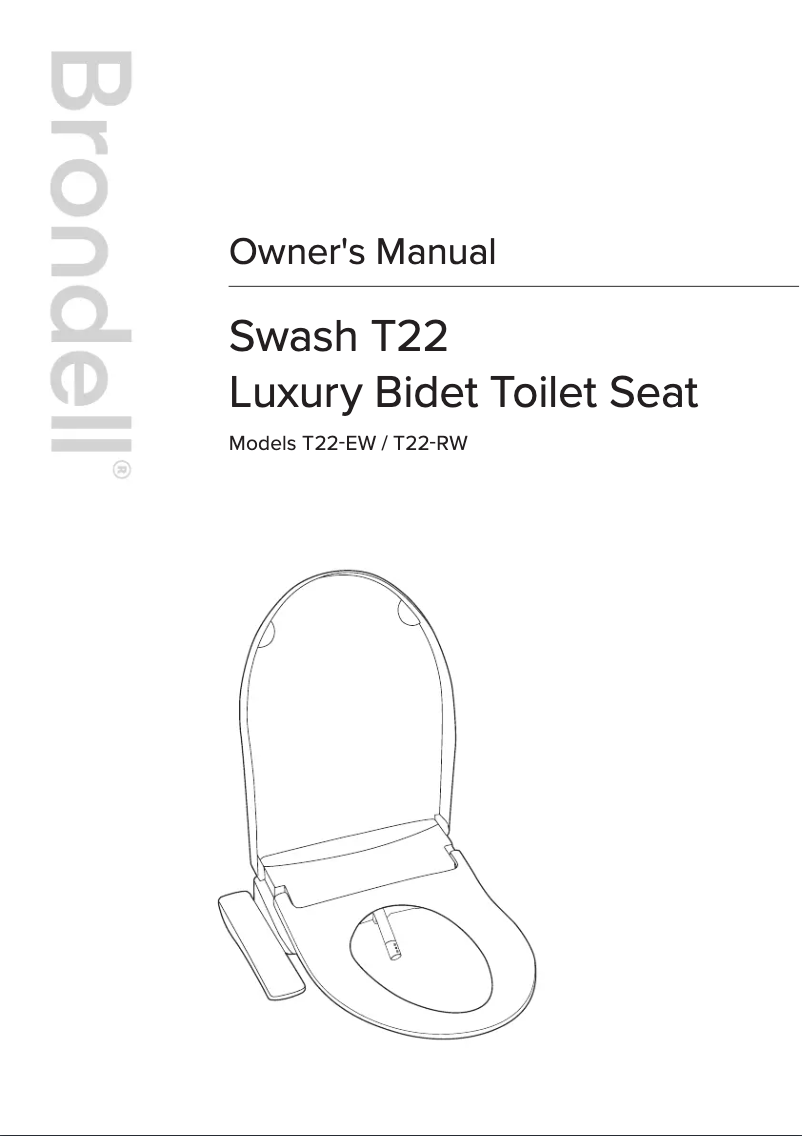First page image of the manual for Swash Thinline T22-RW