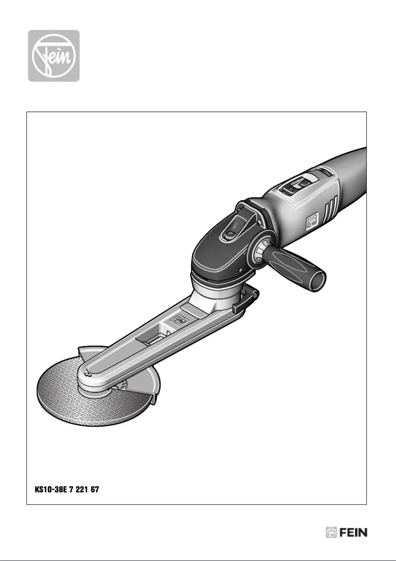 First page image of the manual for KS 10-38 E