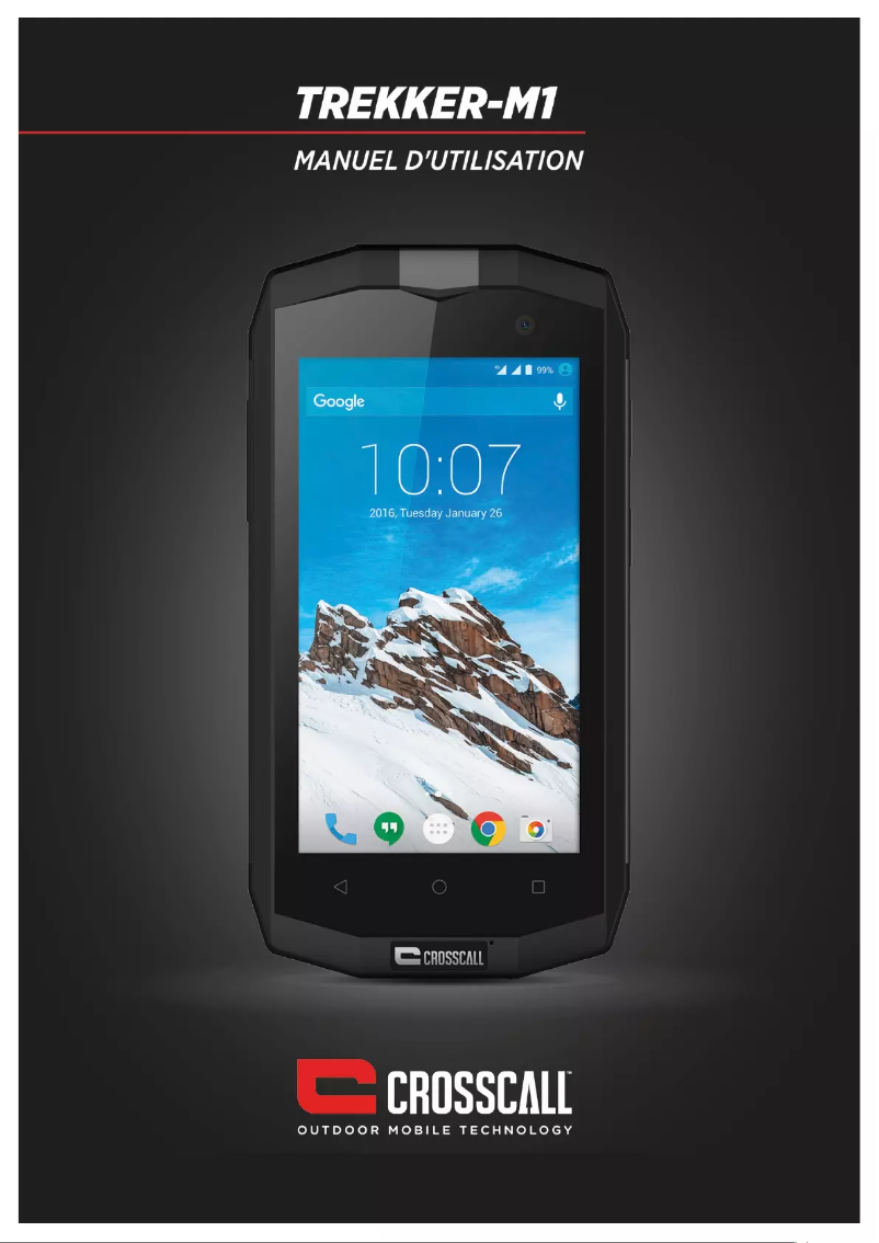 First page image of the manual for Trekker-M1