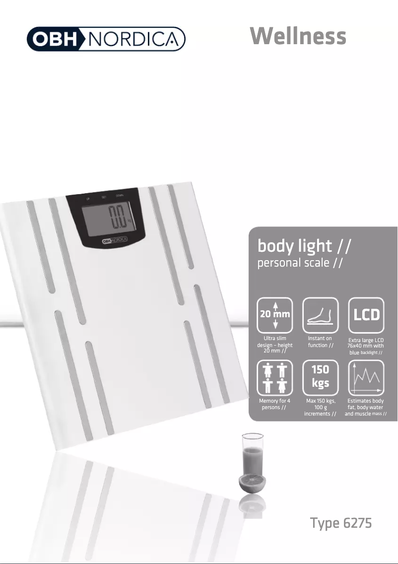 First page image of the manual for 6275