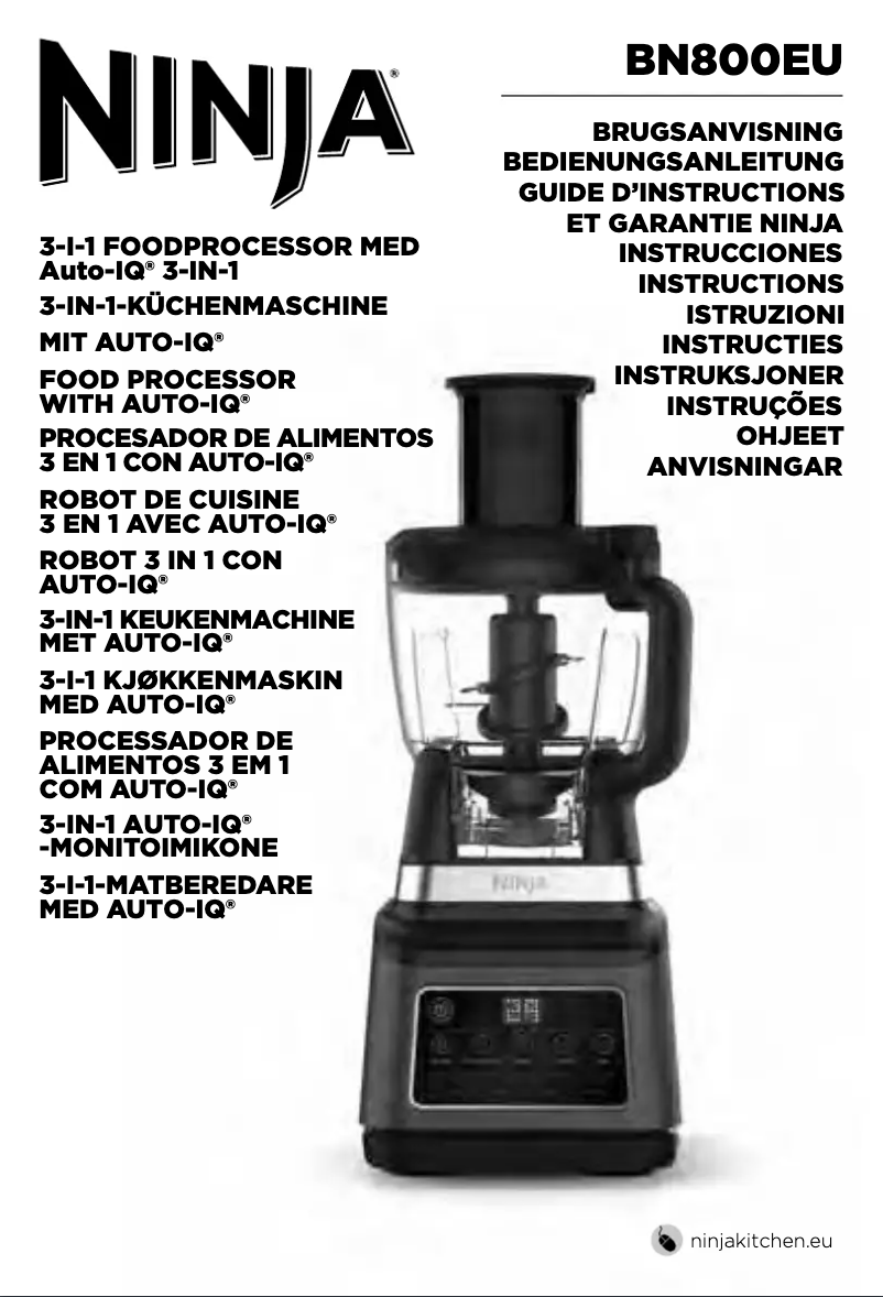 First page image of the manual for BN800EU