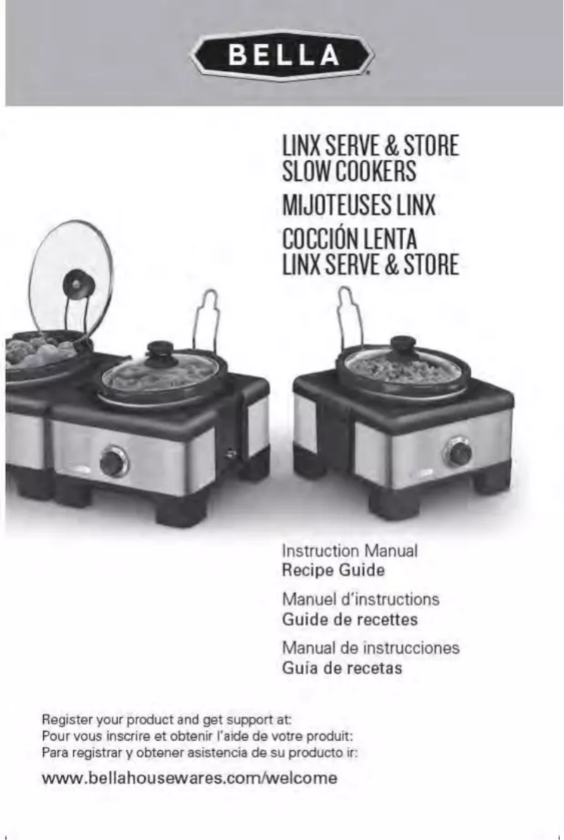 Page 1 of the manual User Manual Bella 14013