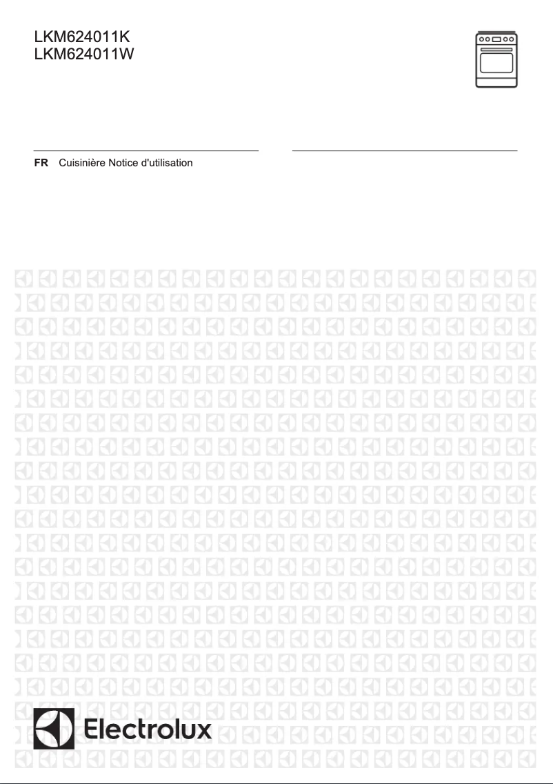 Page 1 of the manual User Manual Electrolux LKM624011W
