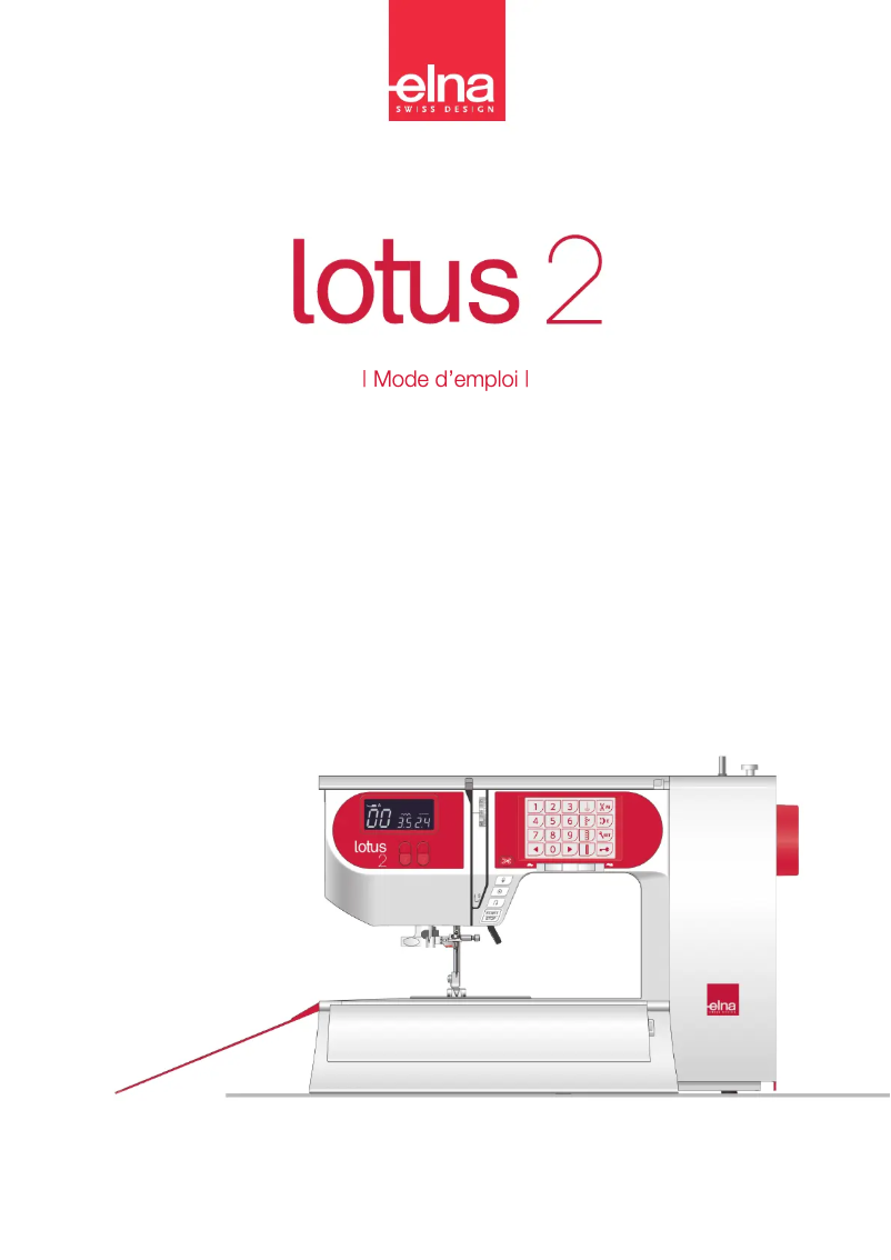 First page image of the manual for Lotus 2