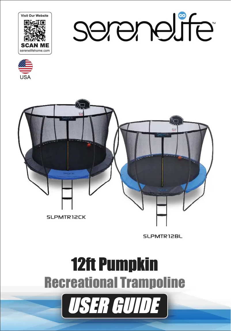 Page 1 of the manual User Manual SereneLife SLPMTR12BL