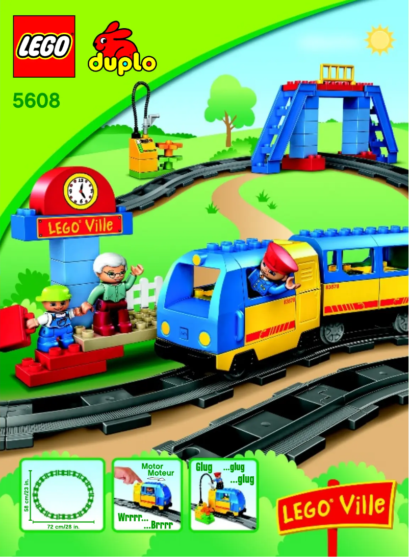 Page 1 of the manual User Manual Lego Duplo 5608