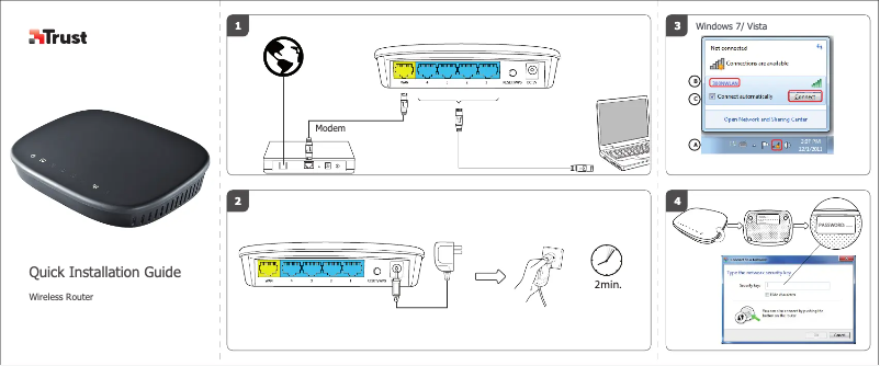 Page 1 of the manual User Manual Trust 18212