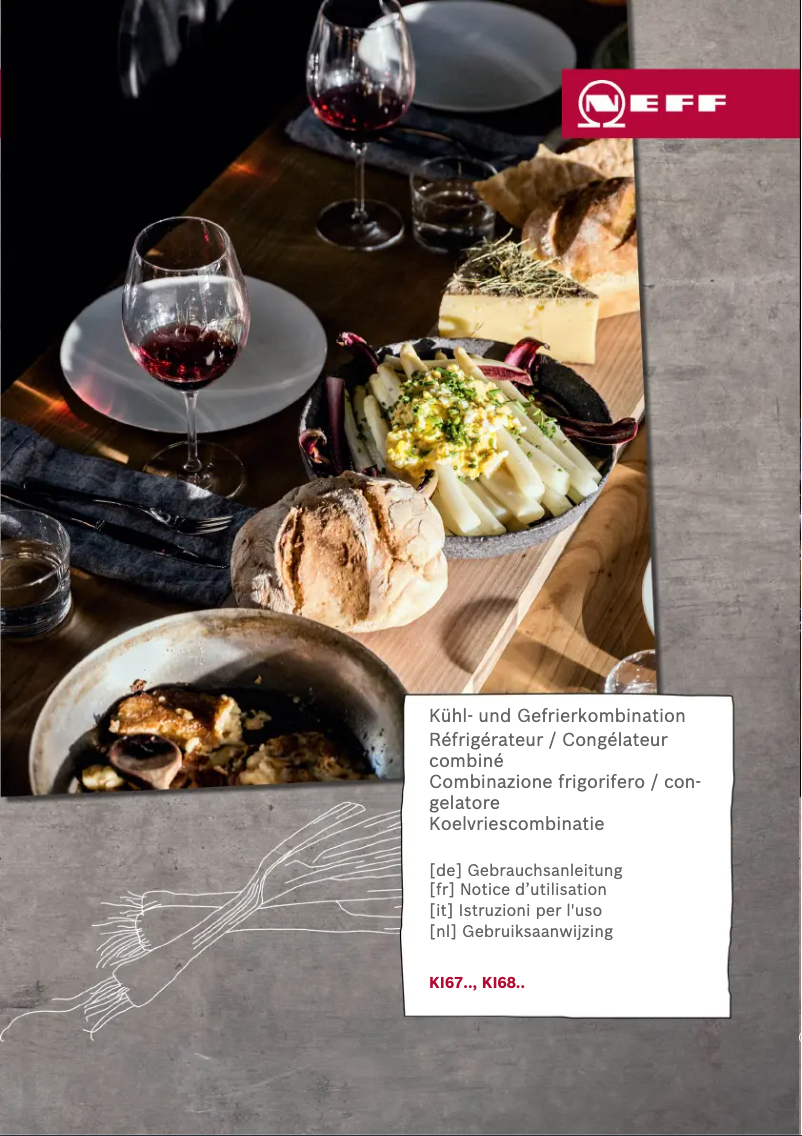 First page image of the manual for KI6873FE0