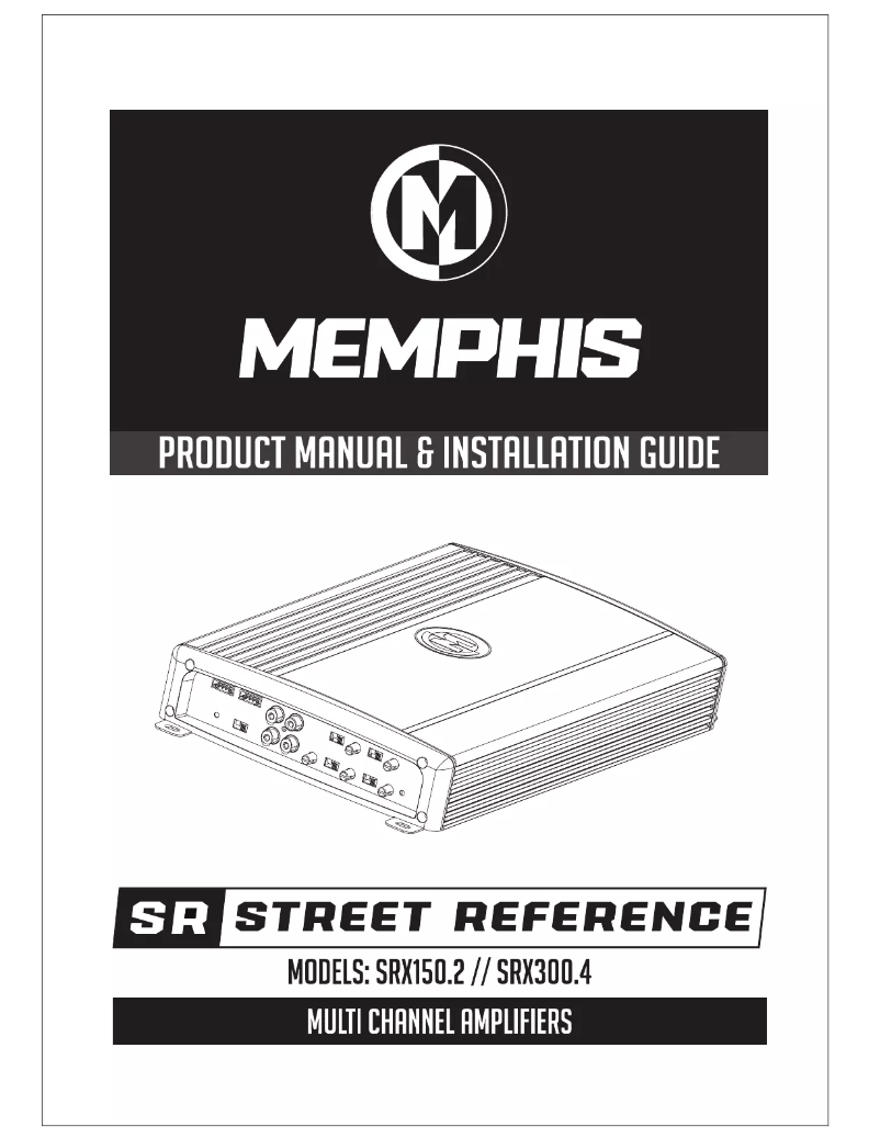 First page image of the manual for SRX300.4