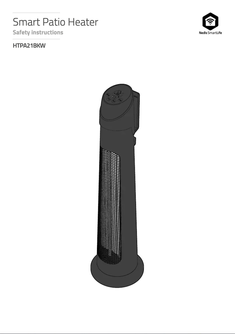 First page image of the manual for HTPA21BKW