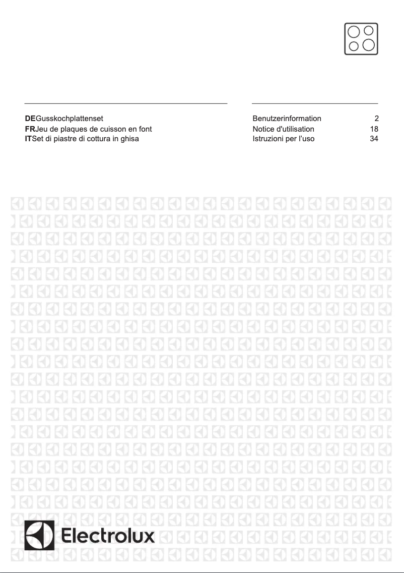 First page image of the manual for PS+B423