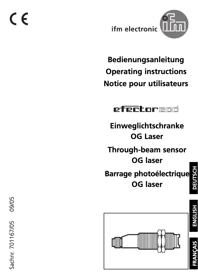 First page image of the manual for OG5111