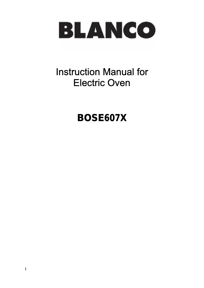 Image de la première page du manuel de l'appareil BOSE607X