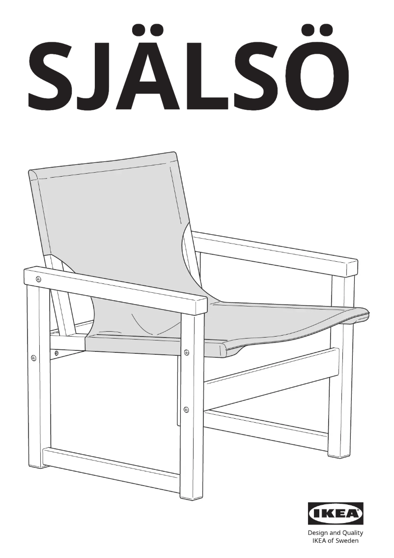 First page image of the manual for SJÄLSÖ 705.750.99