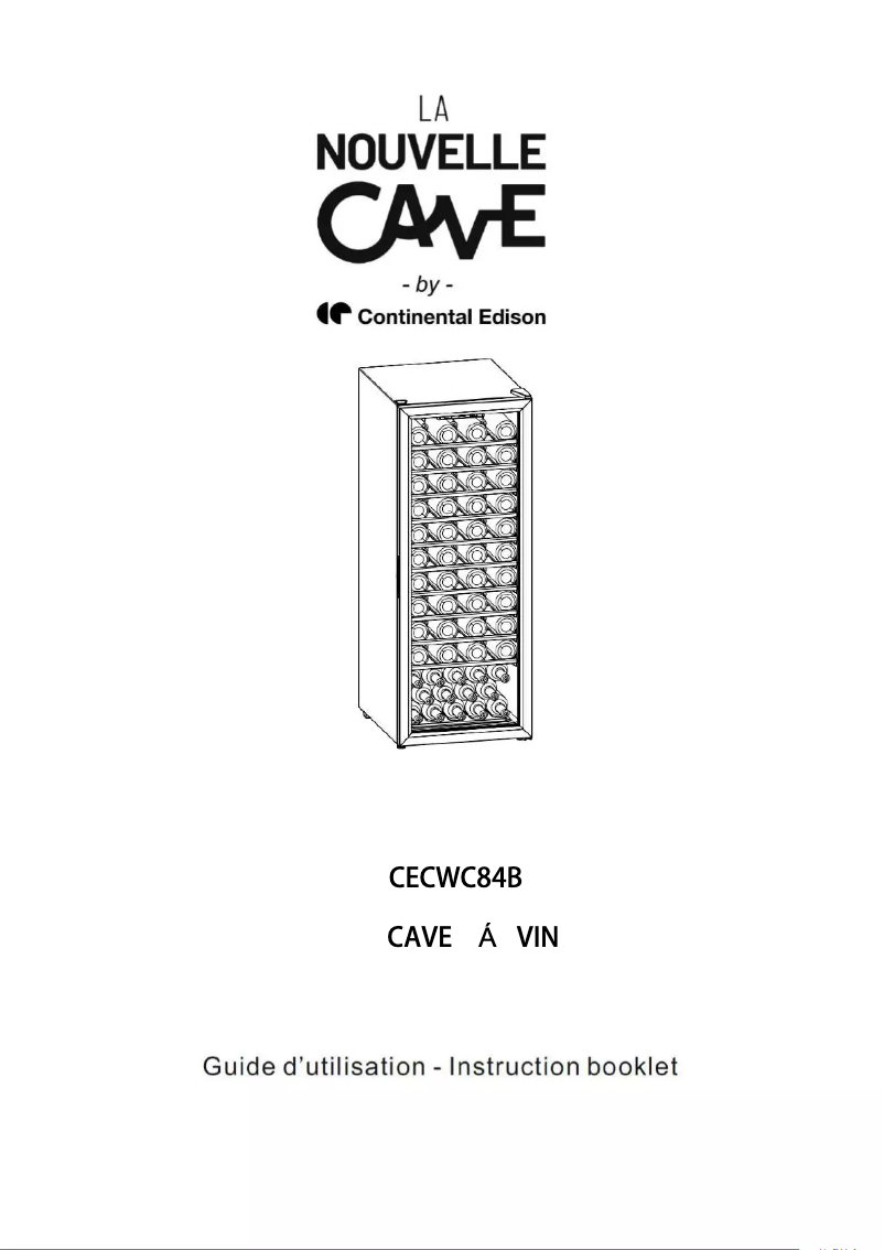 First page image of the manual for CECWC84B