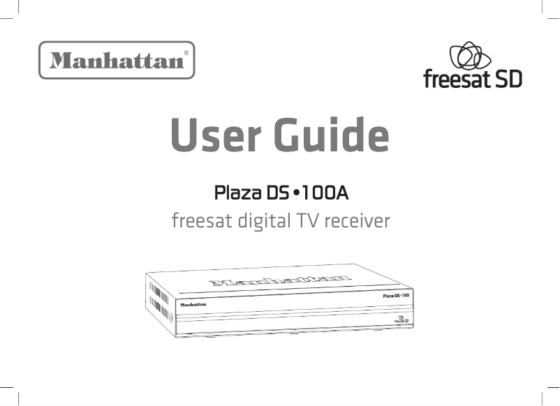 Page 1 of the manual User Manual Manhattan Plaza DS-100A