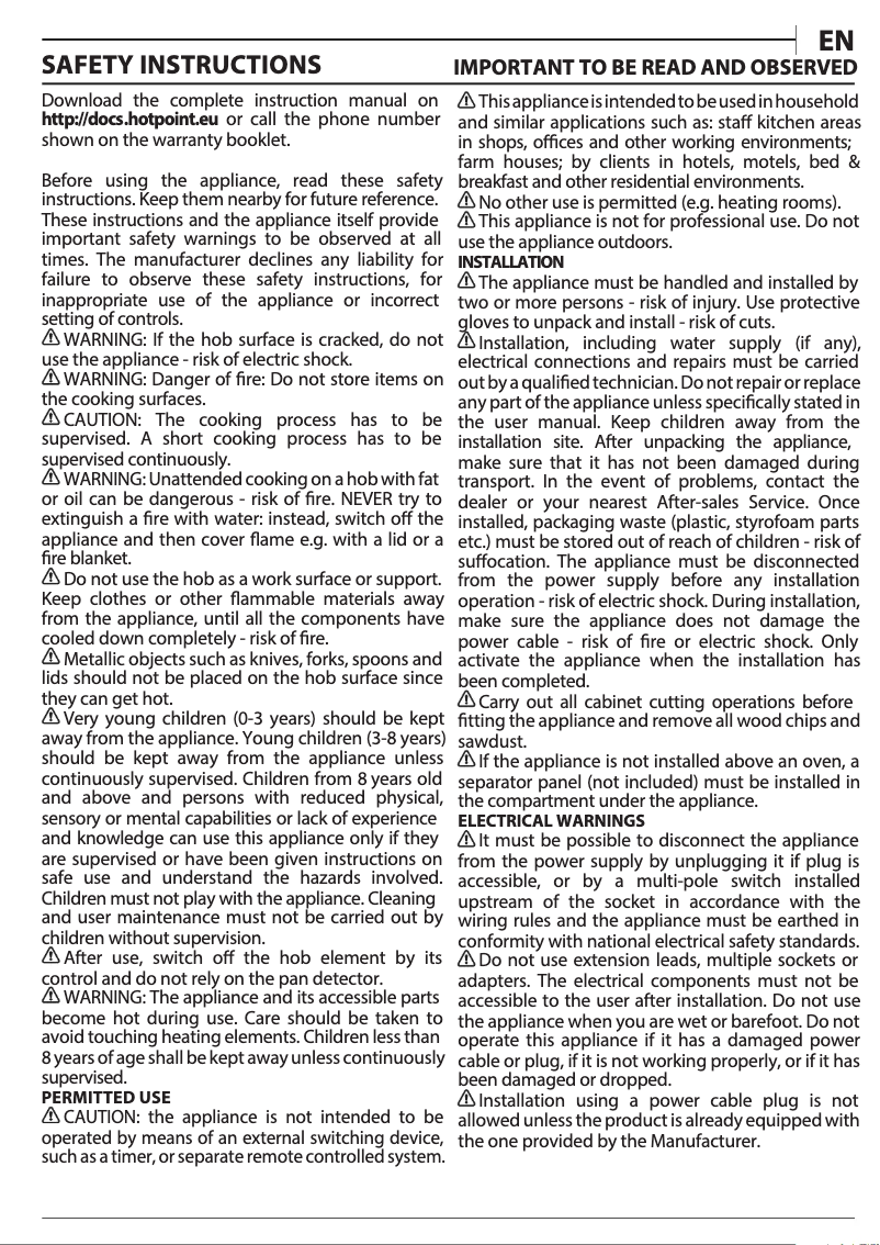 First page image of the manual for HB 3160C NE