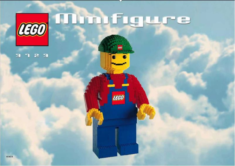 First page image of the manual for Minifigure 3723