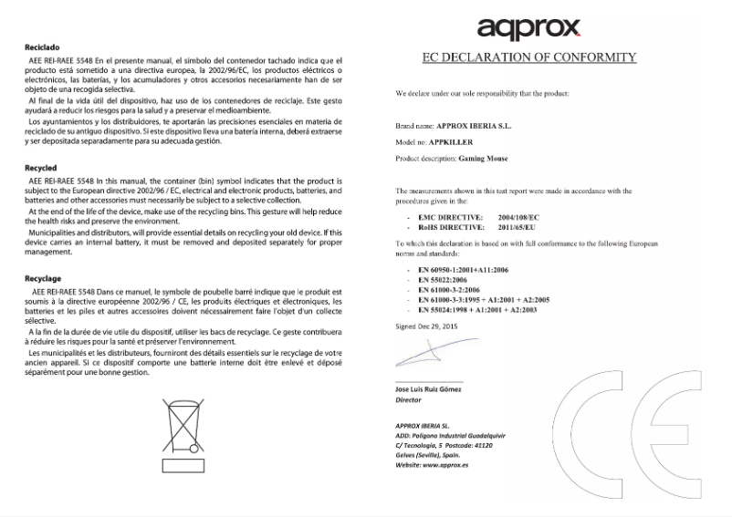 First page image of the manual for APPkiller