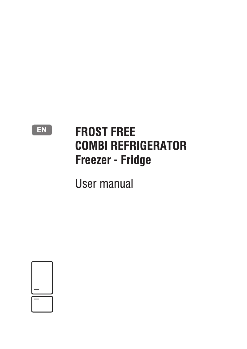 Page 1 of the manual User Manual Hotpoint HBNF 55182 B UK