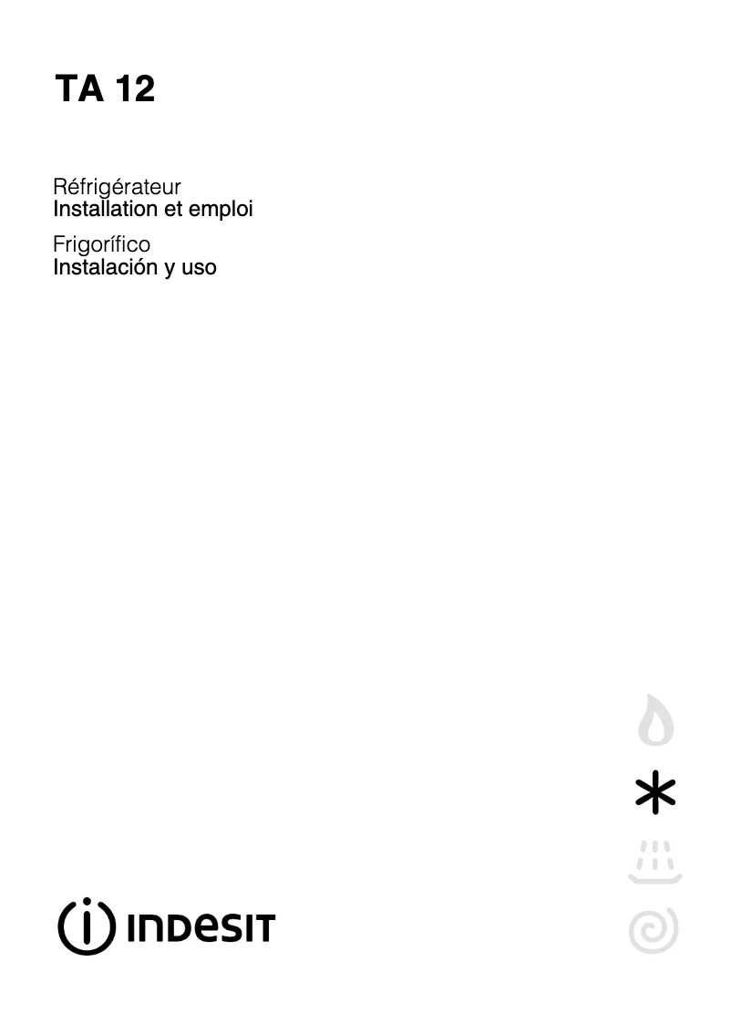 First page image of the manual for TA 12