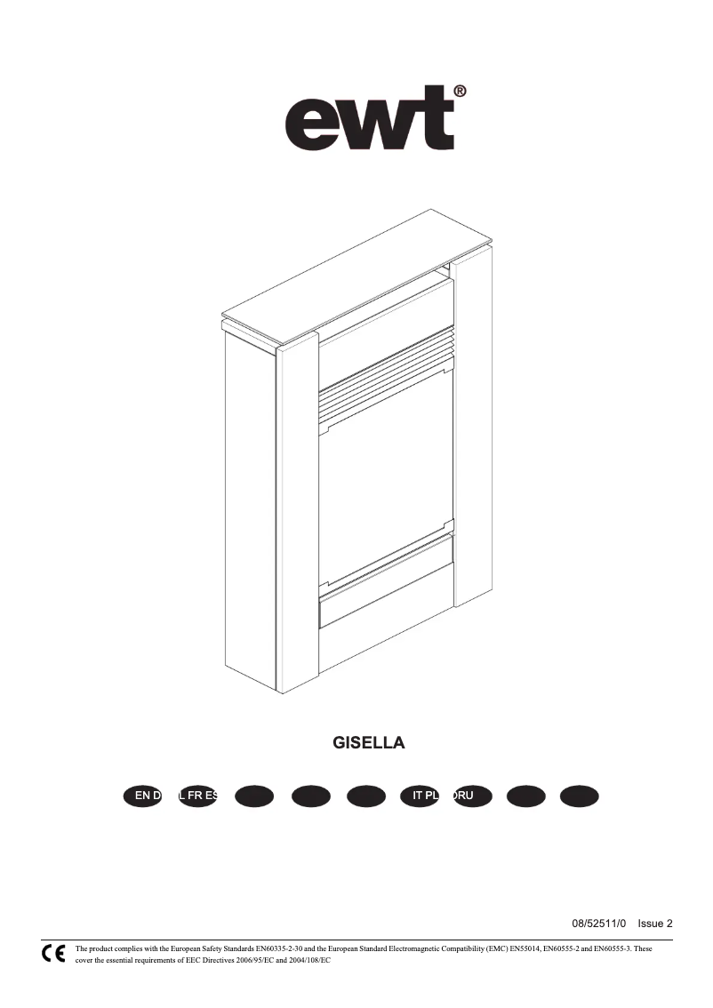 First page image of the manual for Gisella