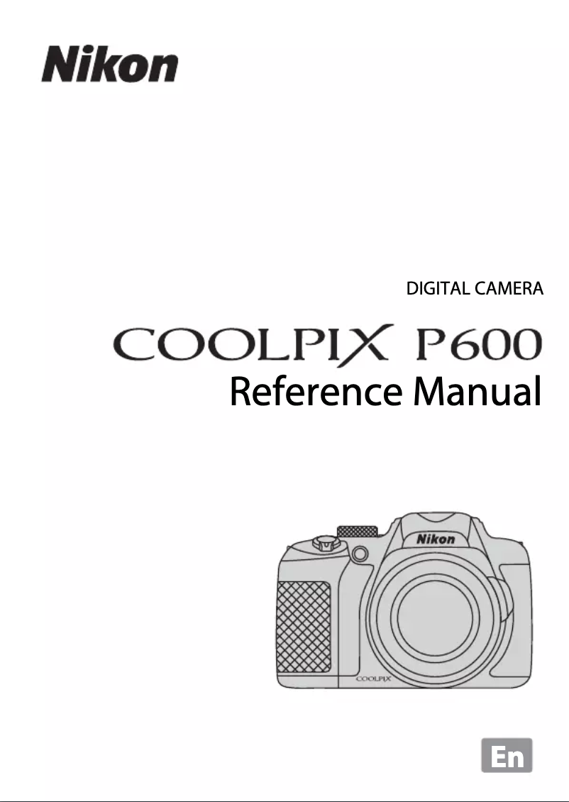 Page 1 of the manual User Manual Nikon Coolpix P6000