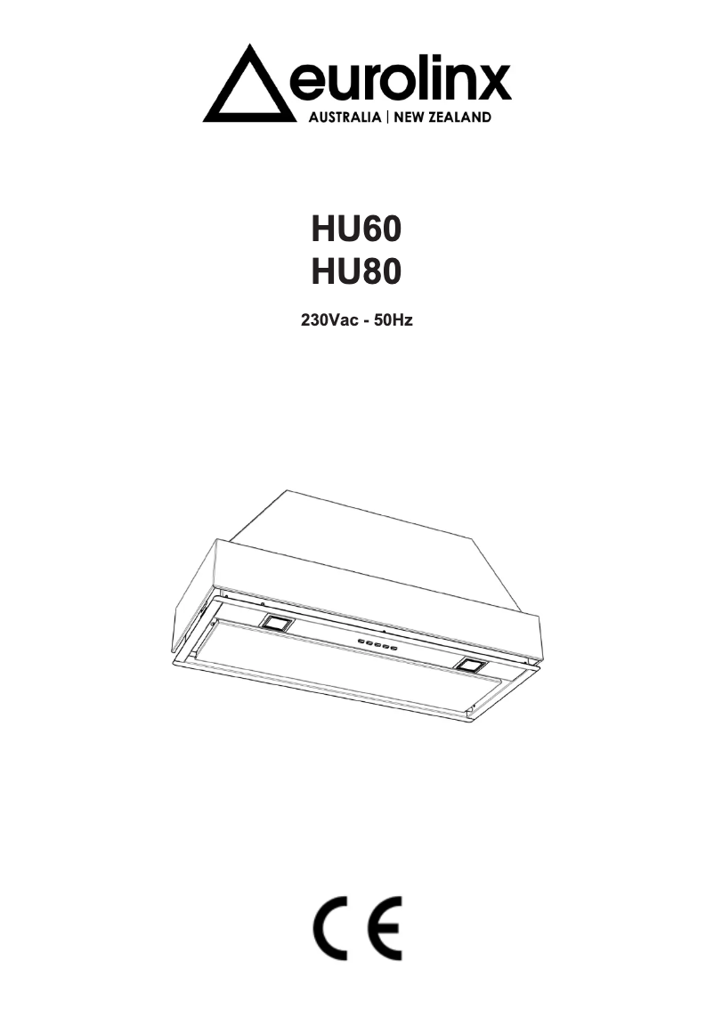 First page image of the manual for HU80