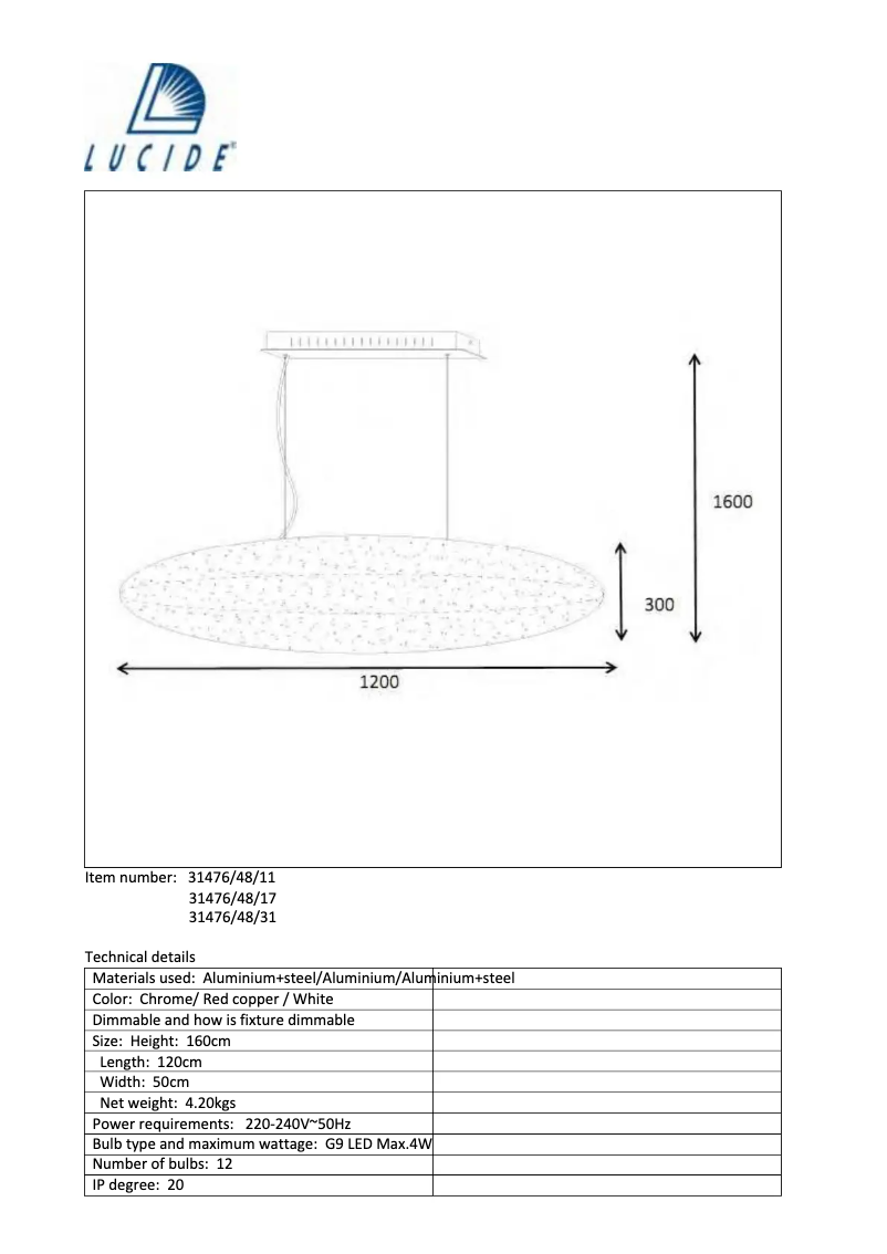 First page image of the manual for Galileo