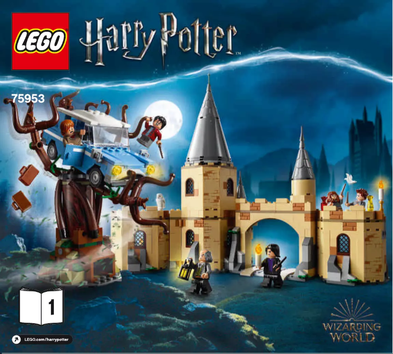 Page 1 of the manual User Manual Lego Harry Potter 75953