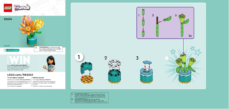 First page image of the manual for Friends 30634