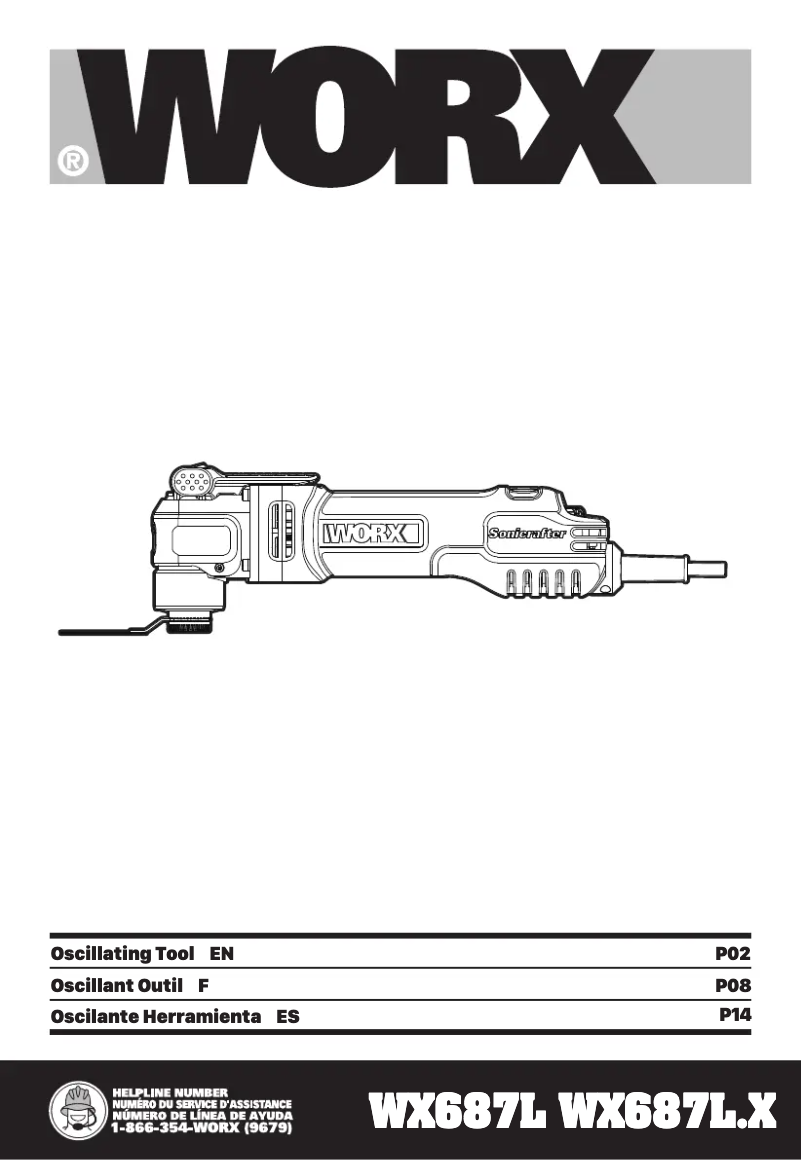 First page image of the manual for WX687L