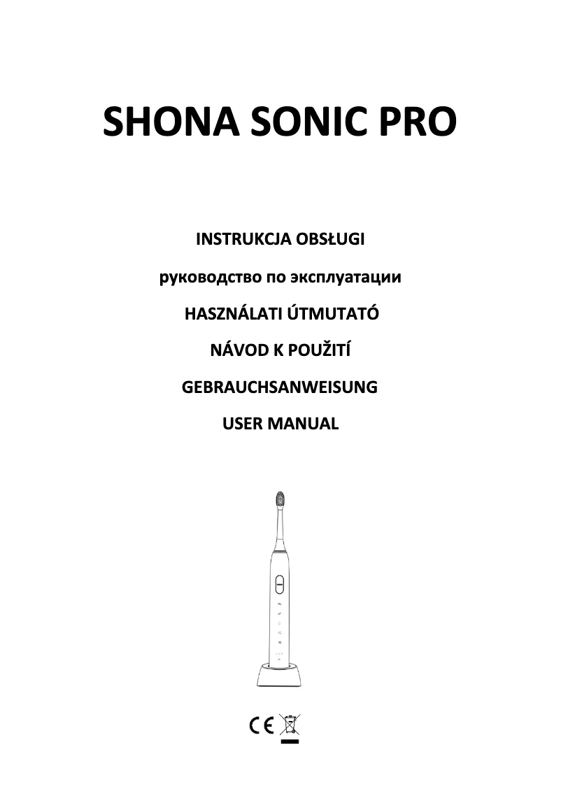 First page image of the manual for Sonic Pro