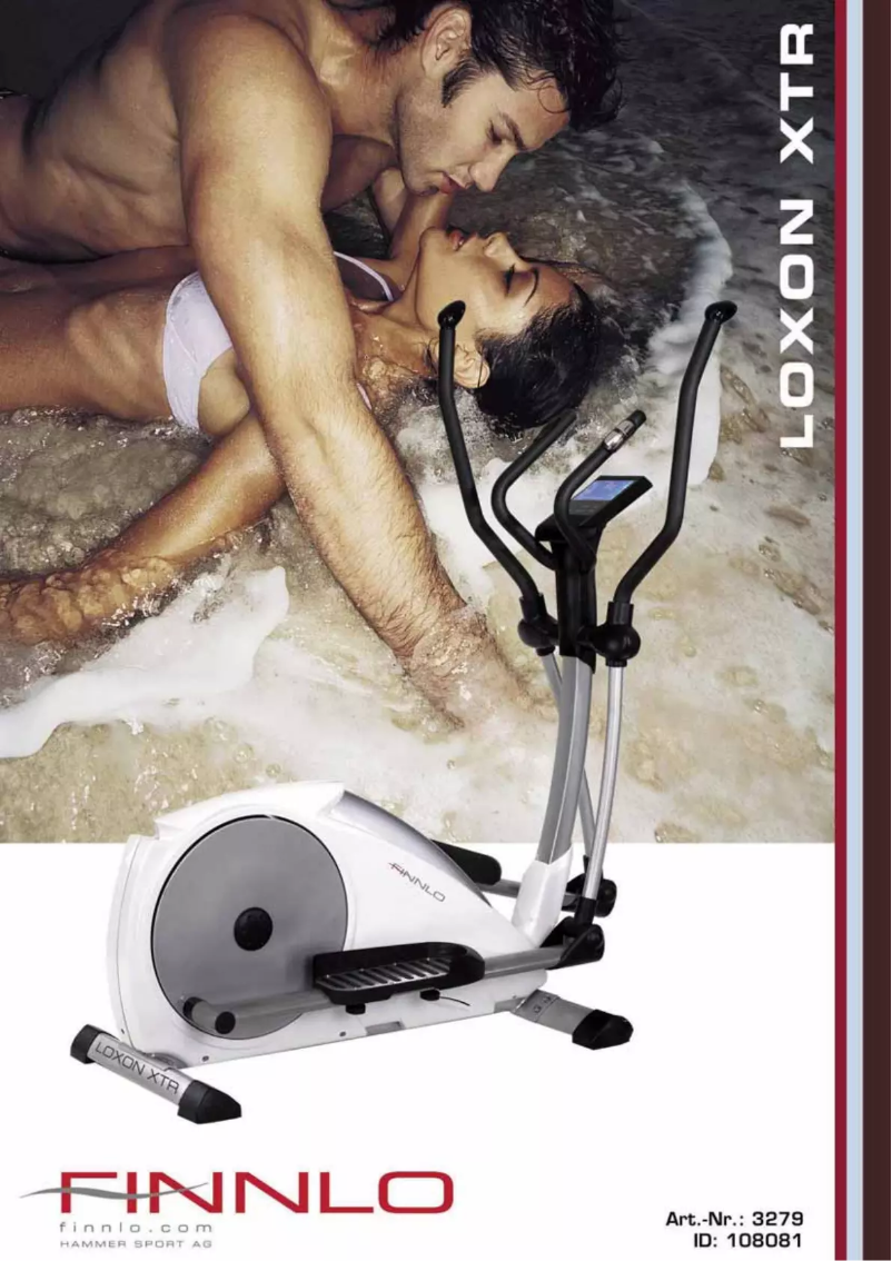 First page image of the manual for Loxon XTR Snow 3279