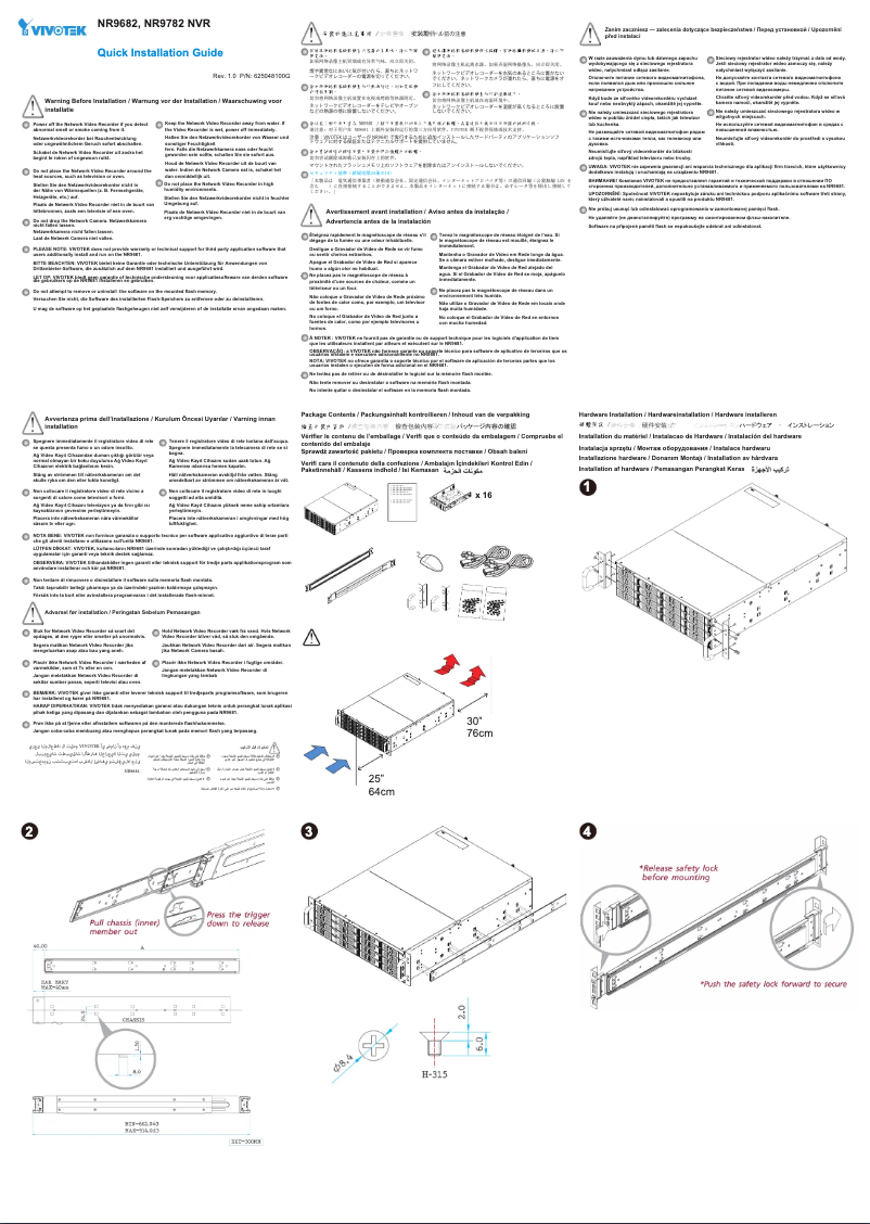 First page image of the manual for NR9682