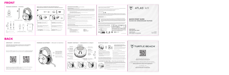 First page image of the manual for Atlas Air