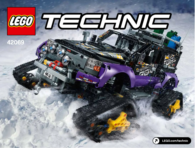 Page 1 of the manual User Manual Lego Technic 42069