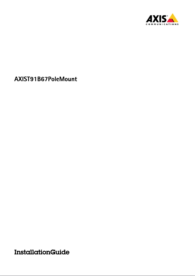 Image de la première page du manuel de l'appareil T91B67