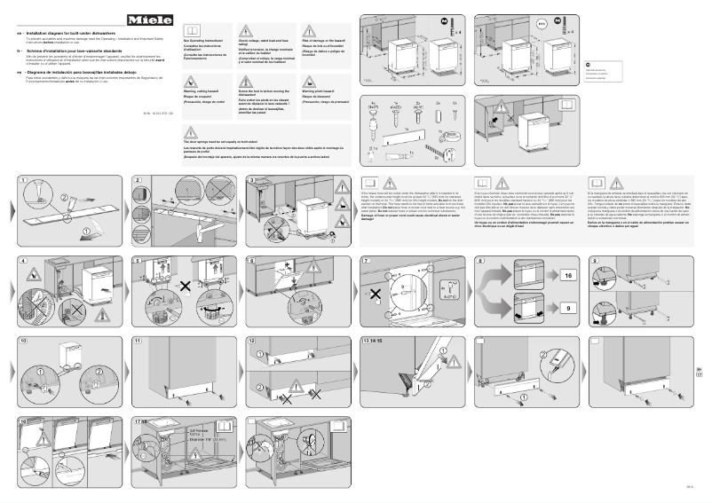First page image of the manual for G 4948 SCU CLST