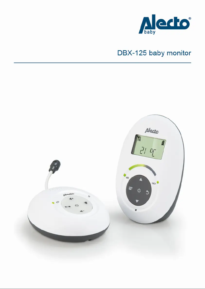 Image de la première page du manuel de l'appareil DBX-125