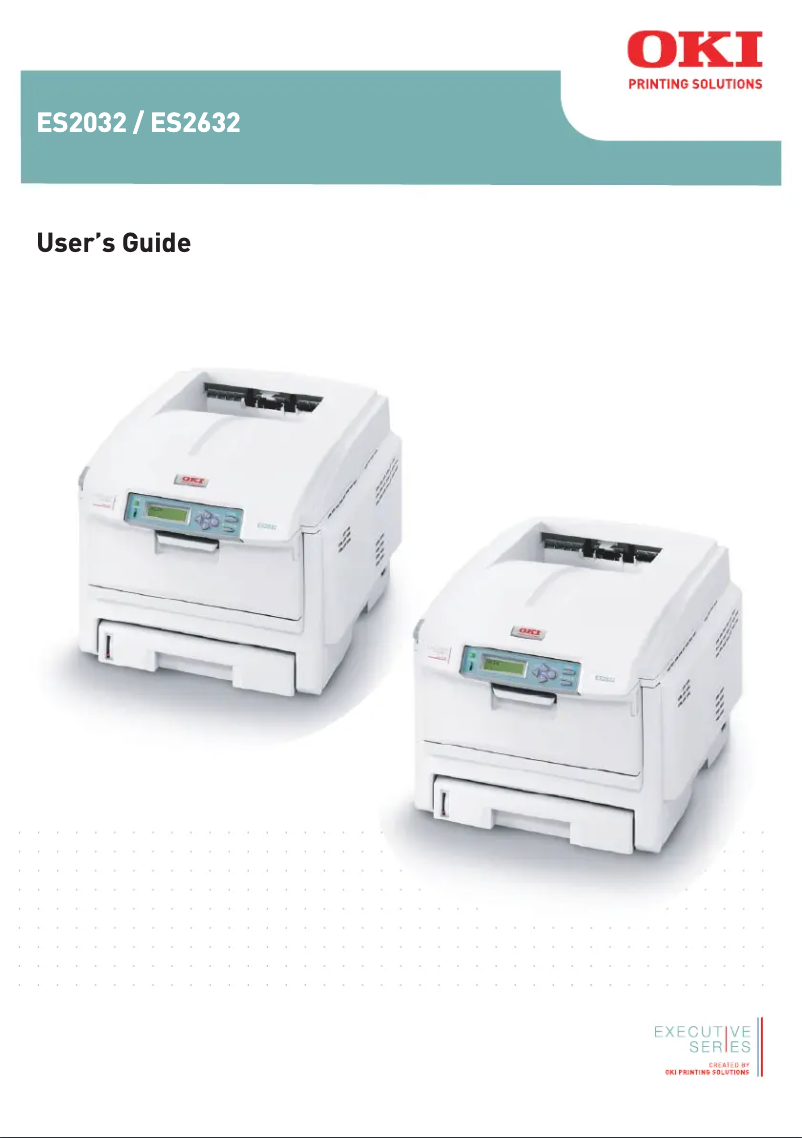 First page image of the manual for ES2032