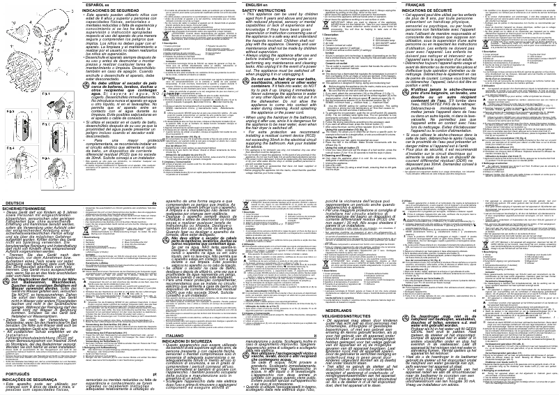 First page image of the manual for SP7165 Ultracompact 2000