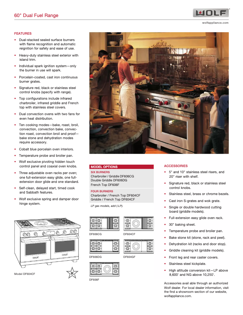 Image de la première page du manuel de l'appareil DF606DG