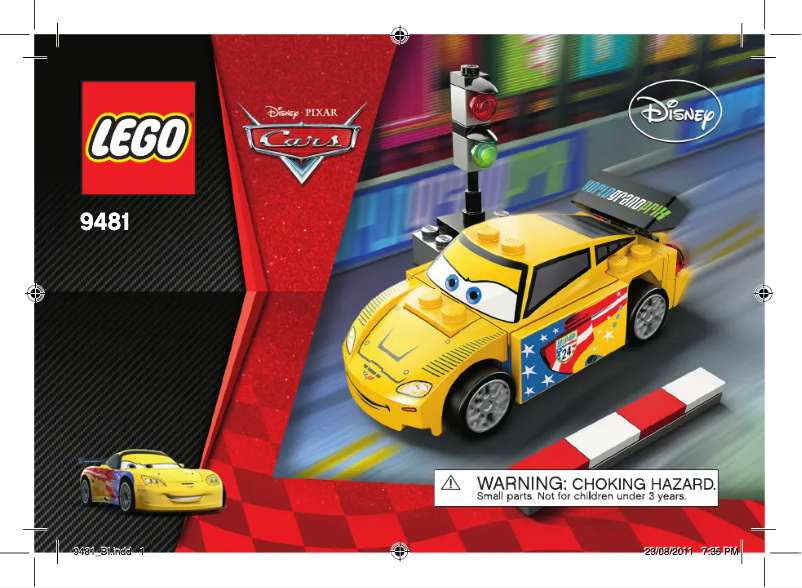 First page image of the manual for Cars 9481
