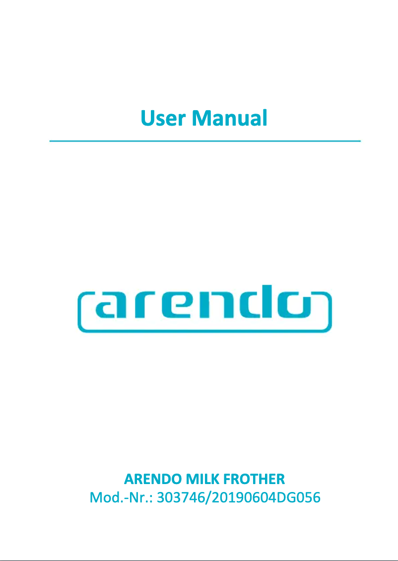 First page image of the manual for 303746